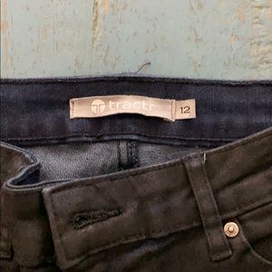 Girls black Tractr jeans, new without tags